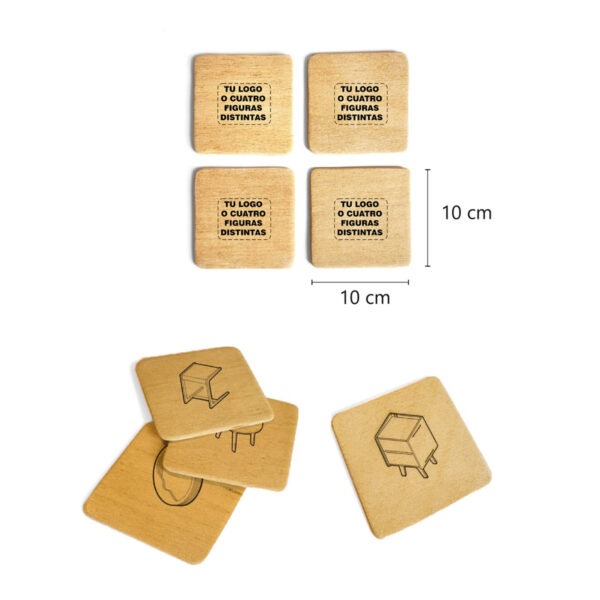Posavasos de Madera