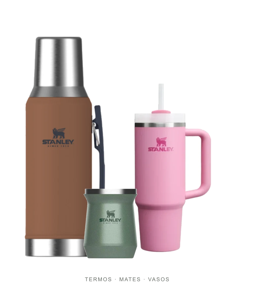Termo Mate System Classic, vaso Quencher y Mate Classic de Stanley